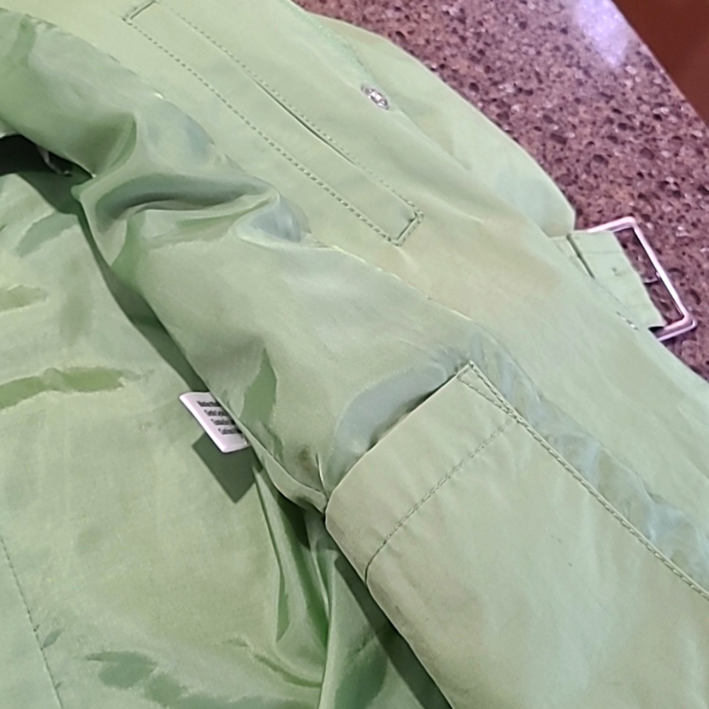 Gallery, Lg, green, quality made raincoat - Picture 7 of 8